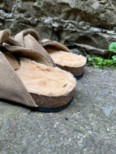 Natural World Eco Beige Suede Mules 921