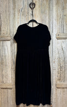 Grizas Dark Plum Velour Dress 91778-X70 AW24