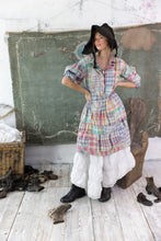 Magnolia Pearl Madras Rainbow Patchwork Tora Dress 989