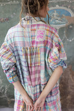 Magnolia Pearl Madras Rainbow Patchwork Tora Dress 989
