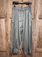 Mama b BIANCO P Lago Duck Egg Cotton Trousers SS25