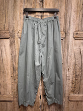 Mama b BIANCO P Lago Duck Egg Cotton Trousers SS25