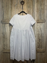 Apuntob a.b Blue Check Cotton Tunic