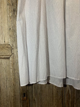 Apuntob a.b Blue Check Cotton Tunic