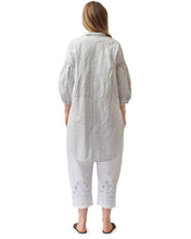 Ewa i Walla White Cotton Trouser 11372 SS22