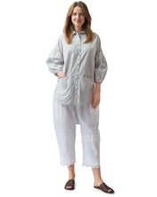 Ewa i Walla White Cotton Trouser 11372 SS22
