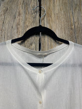 Apuntob a.b White Knitted Cardigan