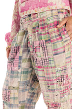 Magnolia Pearl Madras Pink Patchwork Charmie Trousers 510