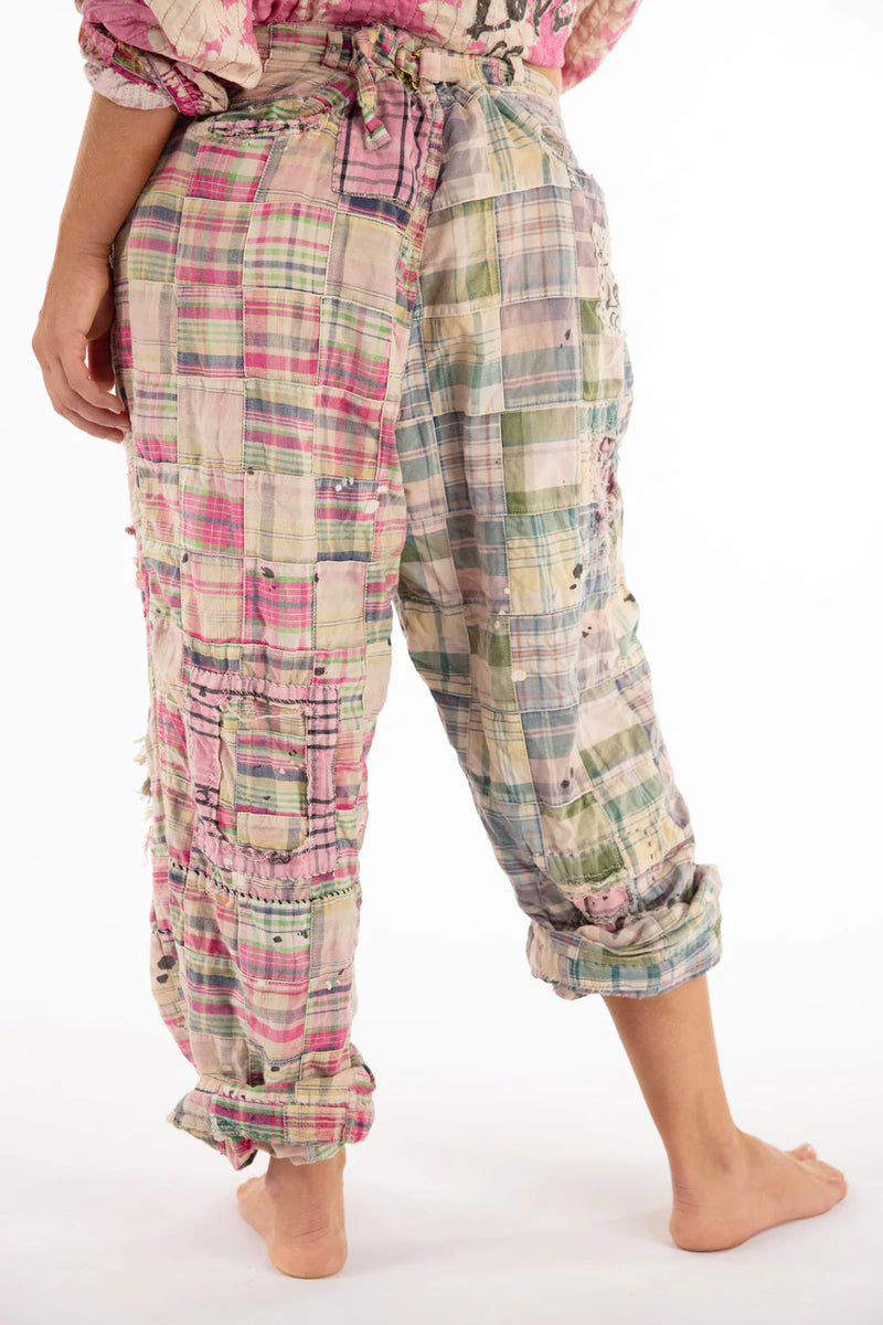 Pantalon Rayé Magnolia Pearl Charmie Pinstripe – Taille Unique Femme – Boho Indie