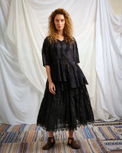 Ewa i Walla Black Rosanna Blouse 44908 SS23
