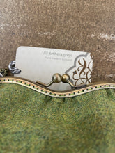 Tethera Greys Wool Green Tweed Melbreak Clutch Bag