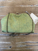 Tethera Greys Wool Green Tweed Melbreak Clutch Bag