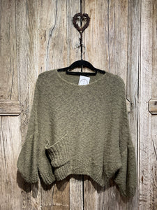 Preloved LURDES BERGADA Green Jumper