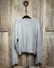 Preloved PART TWO Grey Wool Mix Boyfriend Cardigan