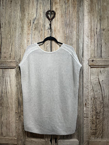 Preloved WHITE COMPANY Wool/Cashmere Light Grey Tank
