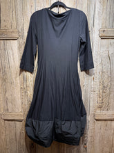 Preloved LES FILLES D’AILLEURS Black Jersey Dress