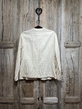 Preloved Toast Cream Cotton Linen Jacket