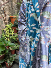 JLS Two Tone Floral Velvet Coat D65