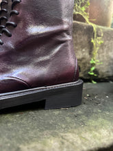 1725.a Burgundy Leather Boot AW24