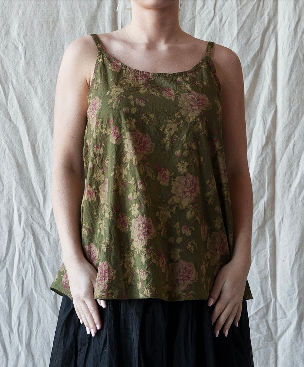 Les Ours Lea Cotton Mousse Fleurs Vest AW25