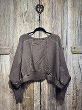 Plü Chocolate Wide Short Sweater One Size 2101 AW25