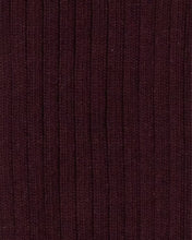 Ewa i Walla Tea Burgundy Socks 77637 AW26