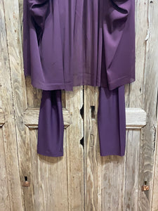 Preloved KokoMarina Plum Skirt and Leggings