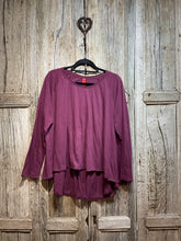 Preloved Ewa I Walla Plum Jersey Top
