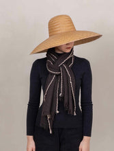 Bronte Weaver Cashmere Scarf Cacao OR26-S02