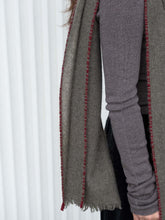 Oats & Rice Weaver Green Cashmere Scarf OR25-S01