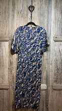 Preloved TOAST Blue Pattern Dress