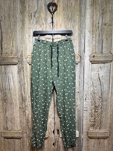 Preloved Bellerose Green Spot Trousers