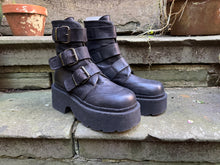 Lofina Gasoline Nero Buckle Boots EU37