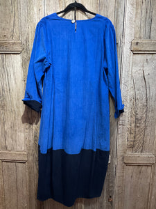 Preloved Terry Macey Blue/Black Dress