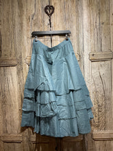 Preloved EWA I WALLA Storm Blue Tine Skirt