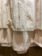 Preloved Les Ours Floral Dress With Pinkspot Underskirt