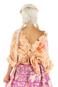 Magnolia Pearl Preloved YD Check Adison Workshirt 1441