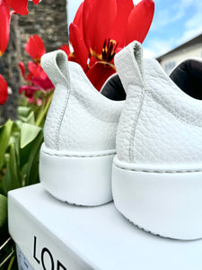 Lofina White Leather Pumps 5508 SS24
