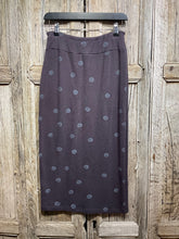Preloved MAMA B Purple with Grey Spot Jersey Skirt