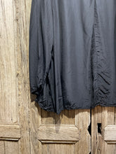 Preloved Black Silk Mix Shirt