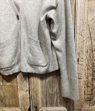 Preloved PART TWO Grey Wool Mix Boyfriend Cardigan