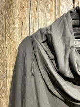 Preloved ANNETTE GORTZ Grey Jersey Cowl Neck Dress