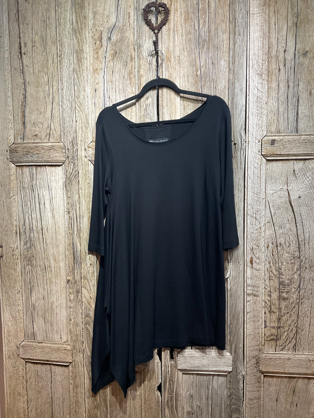 Preloved XENIA DESIGN Black Jersey Top
