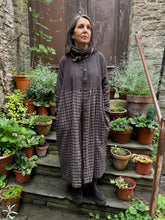 THING Cola Soft Check Dress Coat 7327 AW26
