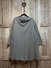 Preloved OFFICINAE Dog Tooth Check Wool Dress
