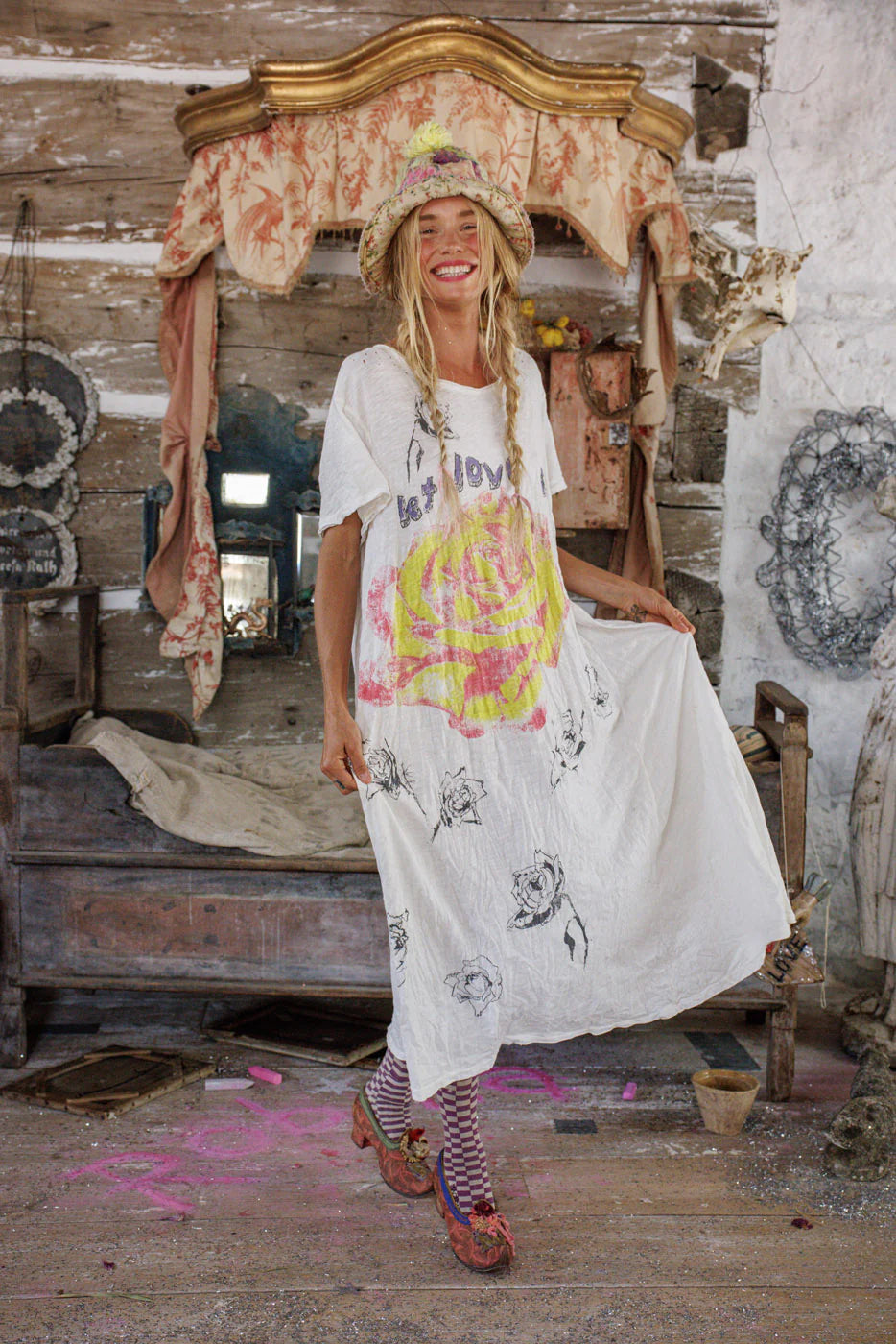 Magnolia Pearl True Let Love In Tee Dress 1474