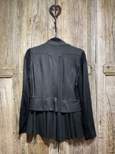 Preloved LAUREN VIDAL Zip-Up Black Jacket