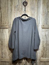 Preloved Out of Xile Navy & Grey Dogtooth Check Jacket