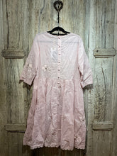 Preloved Ewa I Walla Pink Daisy Organza Dress