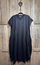 Sort Aarhus Black Jersey Dress SA3103 SS26